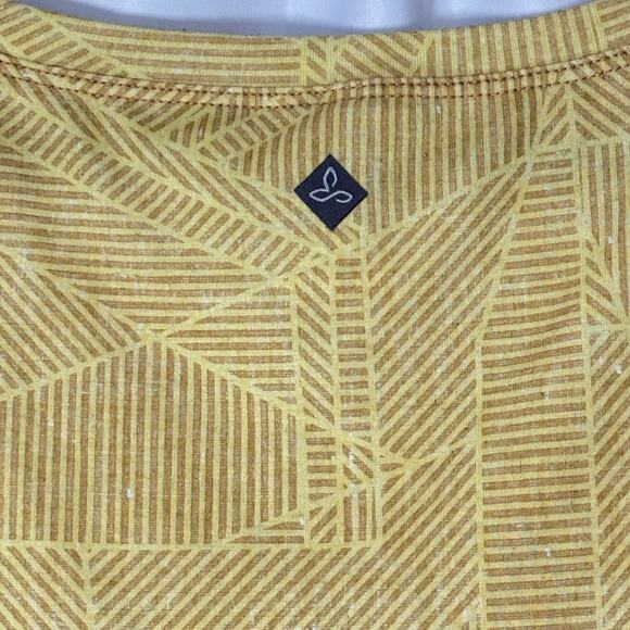 prAna Sanna Shift Dress — 100% Cotton, Size Small, Yellow/Golden Sky - Picture 5 of 7